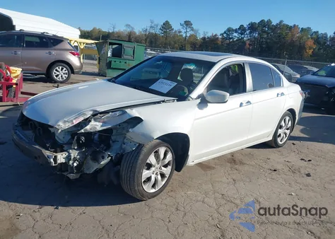 2008 Honda Accord 3.5 Ex-L из США, поврежденный, VIN 1HGCP36828A027814